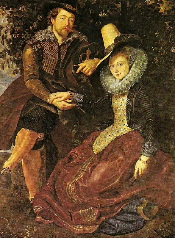 Peter Paul Rubens rubens and his wife isabella brandt France oil painting art